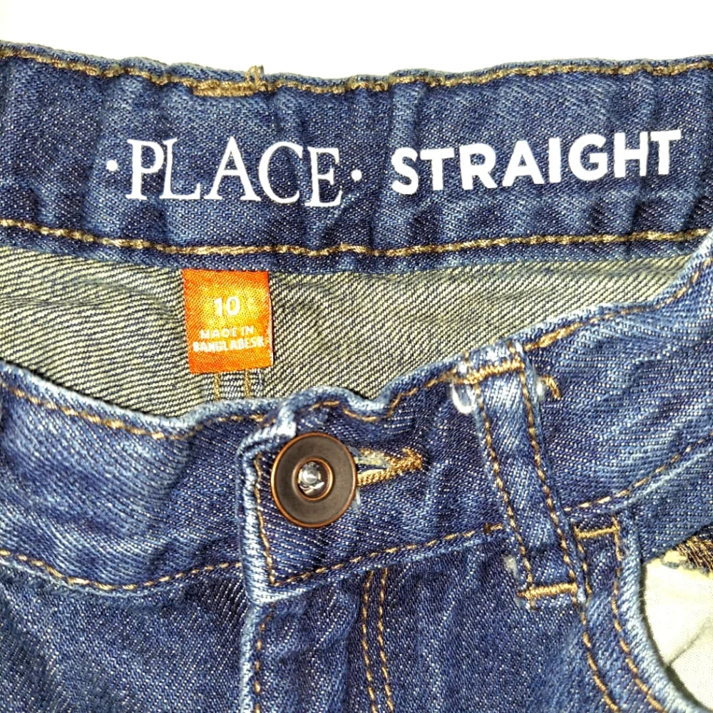Two pair of girls jeans size 8 and size 10 both Children's Place